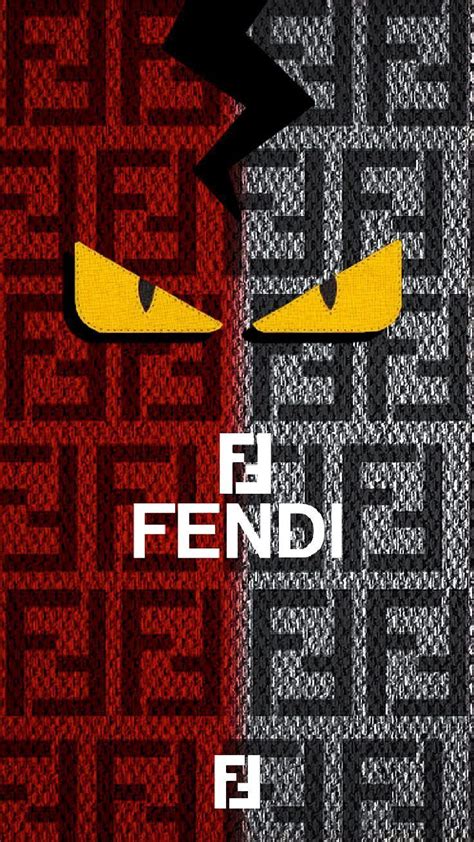 wallpaper fendi monster|fendi logos.